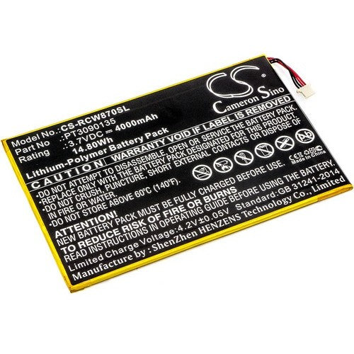 CS-RCW870SL Battery