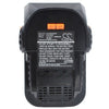 CS-RDD840PX Battery