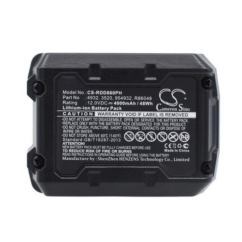 CS-RDD860PH Battery