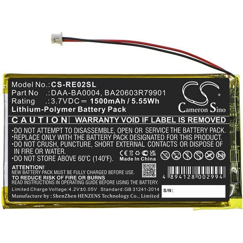 Creative BA20603R79901 Battery
