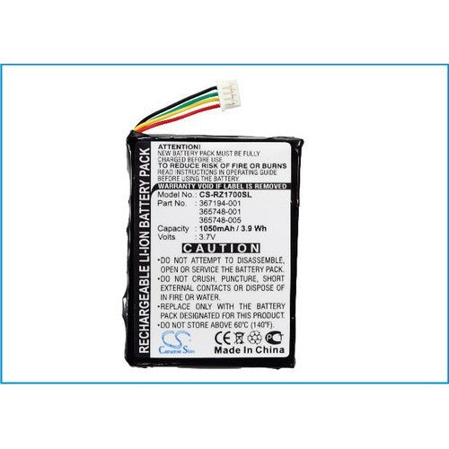 HP iPAQ RZ1700 Battery