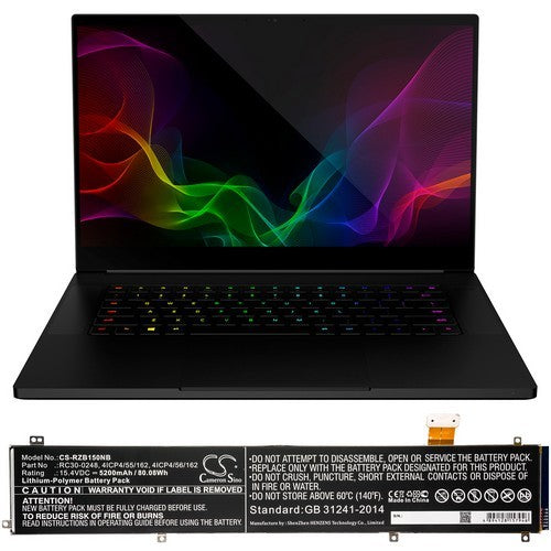 Razer Blade 15 RTX 2070 Max-Q Battery