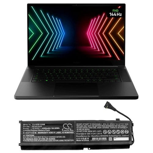 Razer RZ09-03305x Battery