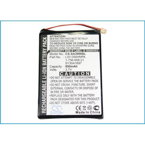 Sony NW-A3000V Battery