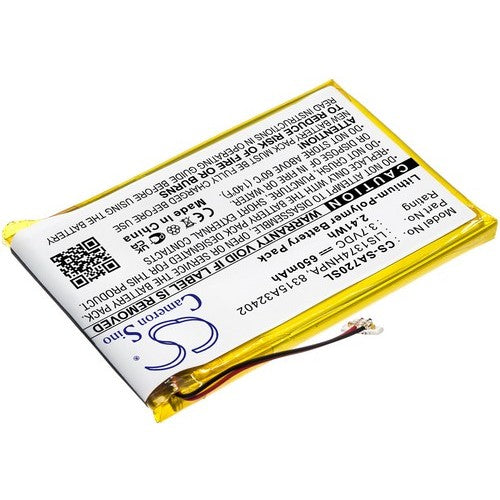 Sony NWZ-A729BLK Battery