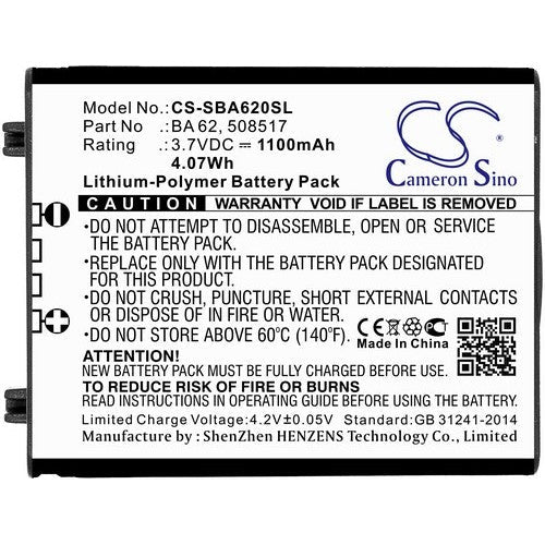 Sennheiser LM 6062 Battery