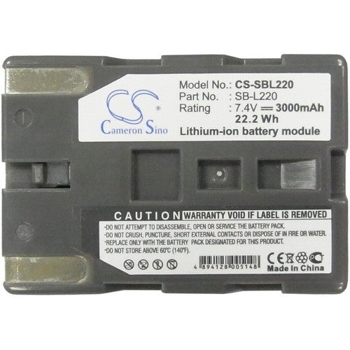 Samsung VP-D6050 Battery
