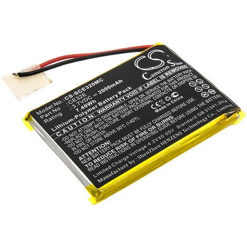 Safety Vision SV-PRIMAFACE32E Battery