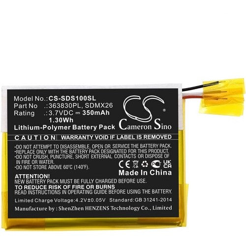 Sandisk 363830PL Battery