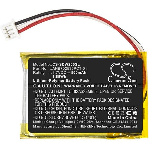 Sennheiser M3AEBT Battery