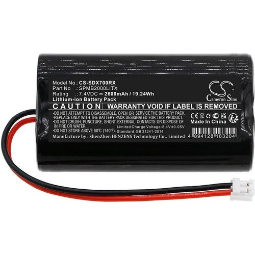 CS-SDX700RX Battery