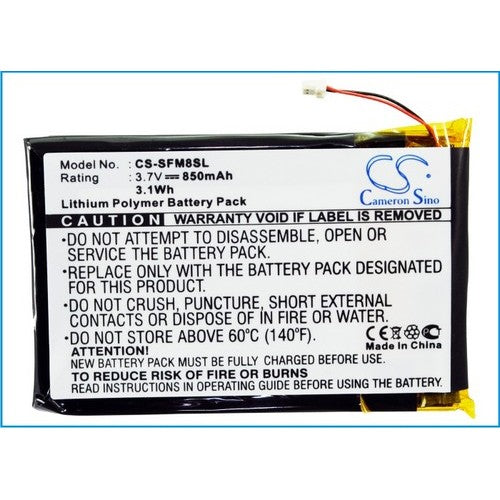 JNC SSF-M805 Battery