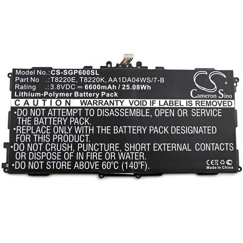 Samsung SM-P6000ZWYXAR Battery