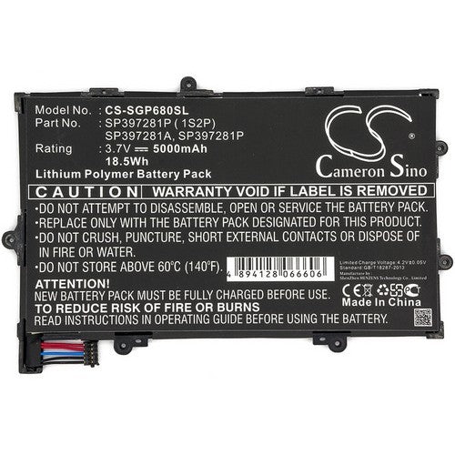Samsung SP397281A Battery