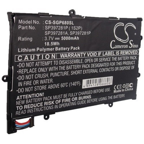 Samsung SP397281P ( 1S2P) Battery