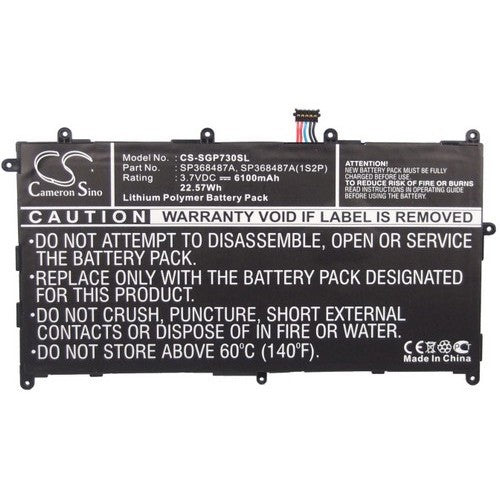 Samsung SP368487A(1S2P) Battery