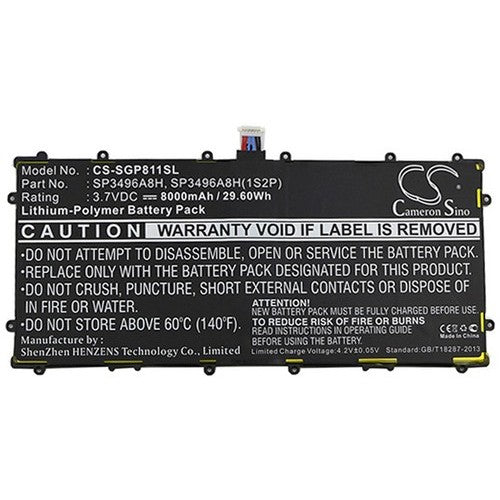 Samsung SP3496A8H(1S2P) Battery