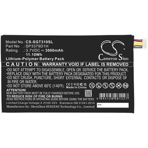 Samsung SM-T310 Galaxy Tab 3 8.0 WiFi Battery