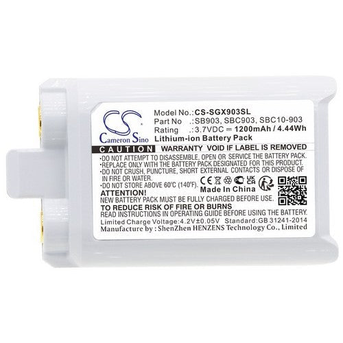 SHURE SBC10-903 Battery