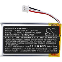 Sennheiser HD 4.40 BT Battery