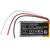 Shure AEC501730 Battery