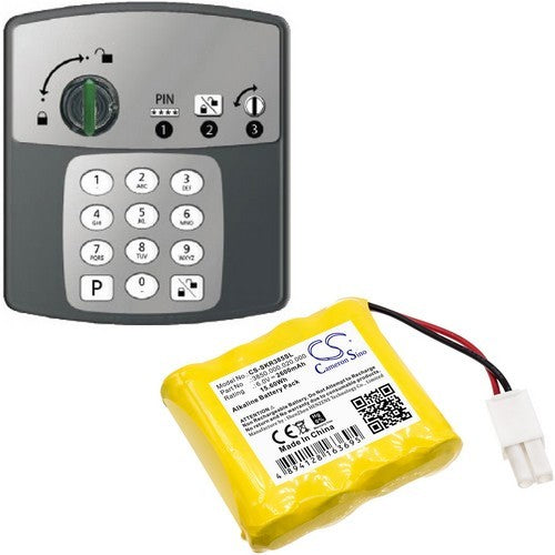 SAFE-O-KIEFER Coin Operate Lock Battery