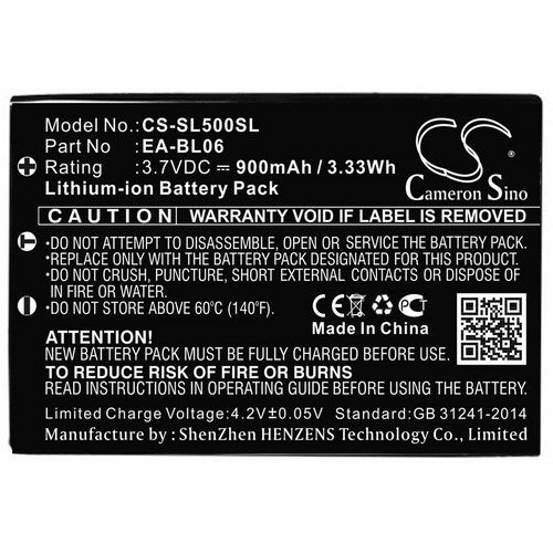 CS-SL500SL Battery