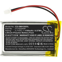 Sena YT102540P Battery