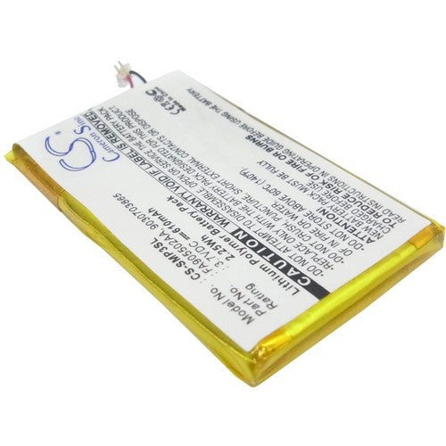 Samsung YP-P3JCS/XAA 16G Battery
