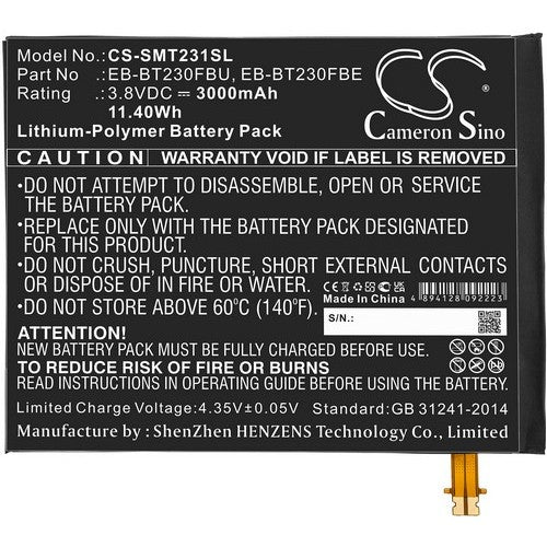 Samsung SM-T237P Battery