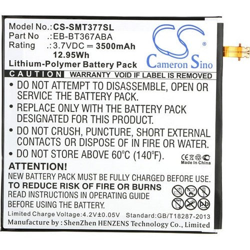Samsung Galaxy Tab E 8.0 4G LTE Battery