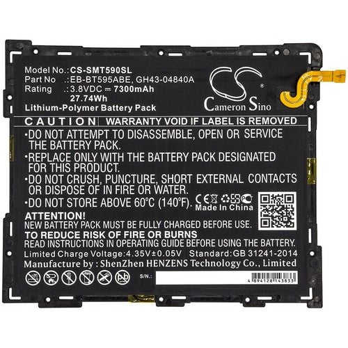 Samsung Galaxy Tab A 10.5 2018 Battery