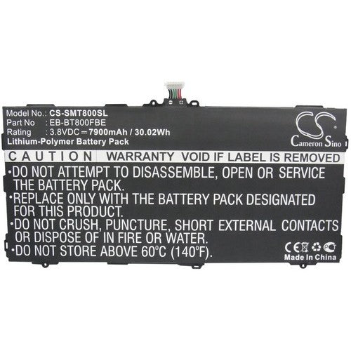 Samsung Galaxy TabS 10.5 LTE Battery