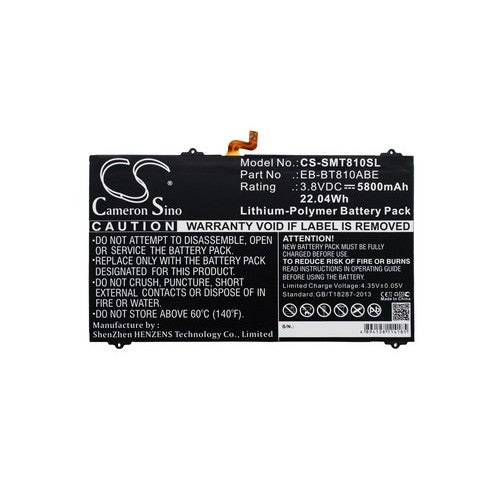 Samsung SM-T817A Battery