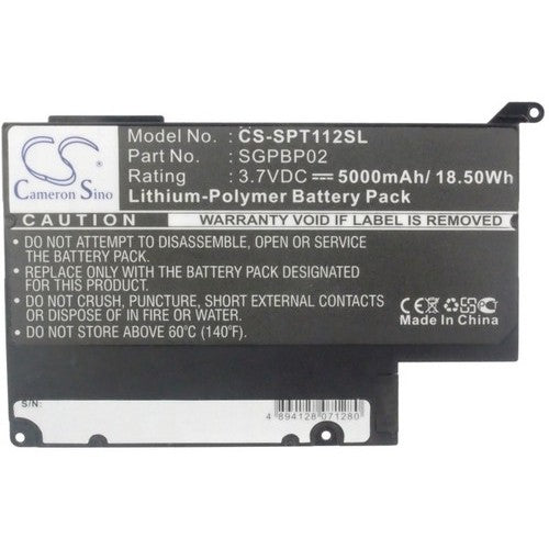 Sony SGPT112CN Battery