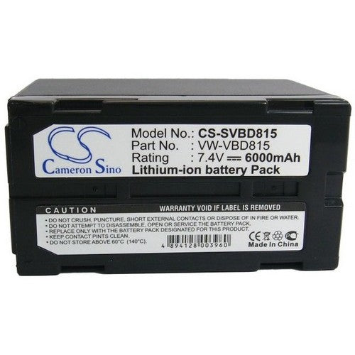 Panasonic VW-VBD815 Battery