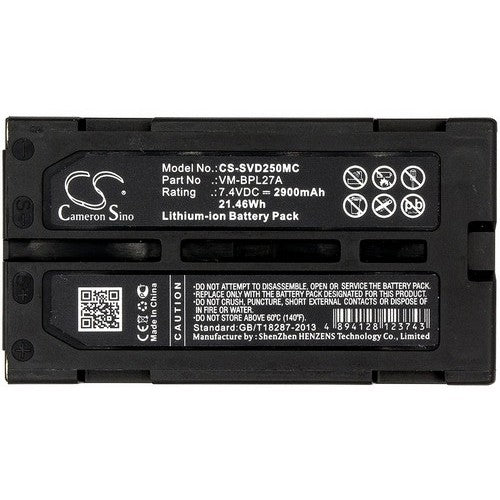 Hitachi VM-BPL27A Battery