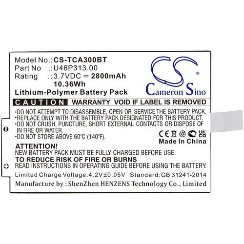 Xfinity TCA300COM Battery