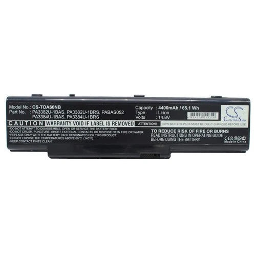 Toshiba Satellite A60-332 Battery
