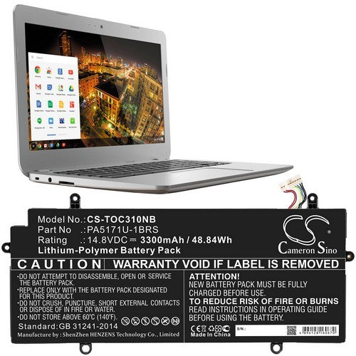 Toshiba Chromebook CB30-102 Battery