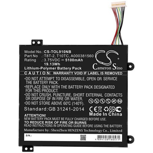 Toshiba T10TC Battery