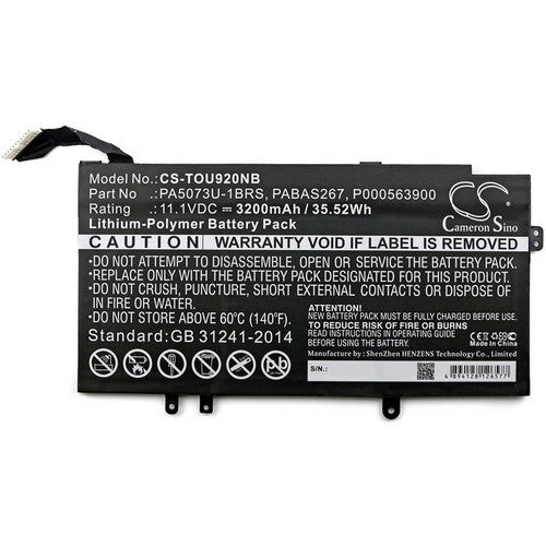 Toshiba Satellite U920t Battery