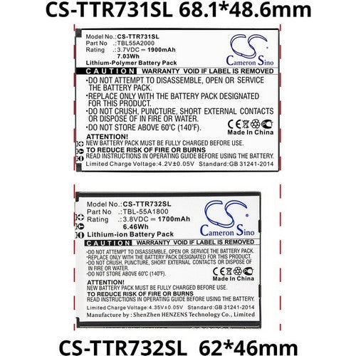 CS-TTR732SL Battery