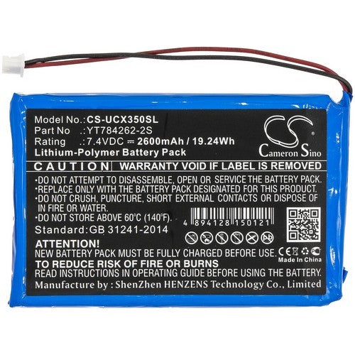 Uniwell YT784262-2S Battery