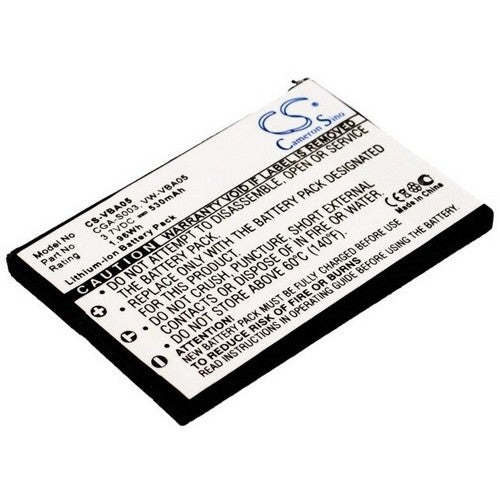 Panasonic SV-AS10-G Battery