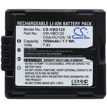 Panasonic DZ-MV730 Battery