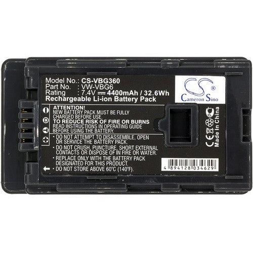 Panasonic AG-HMC150 Battery