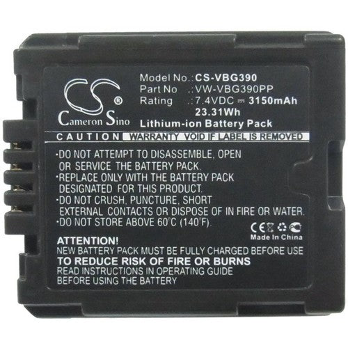 Panasonic VW-VBG390PP Battery