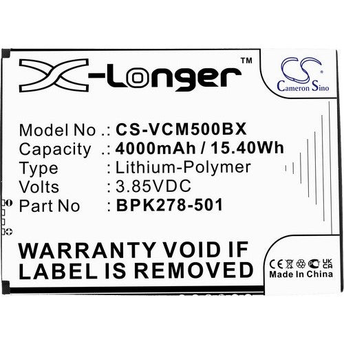 Verifone BPK278-501 Battery