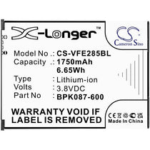 Verifone BPK087-600 Battery